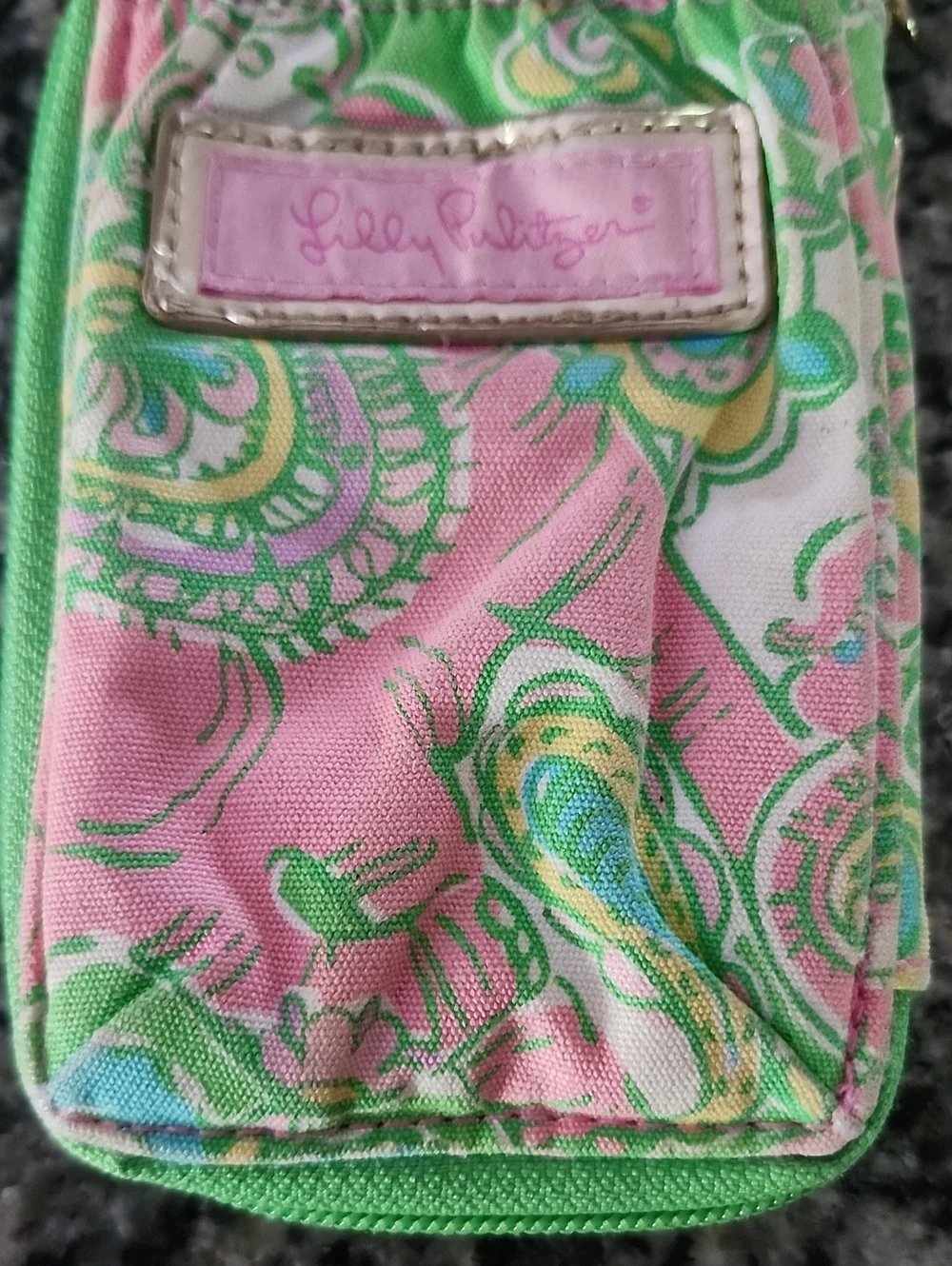 Lilly Pulitzer compact wristlet